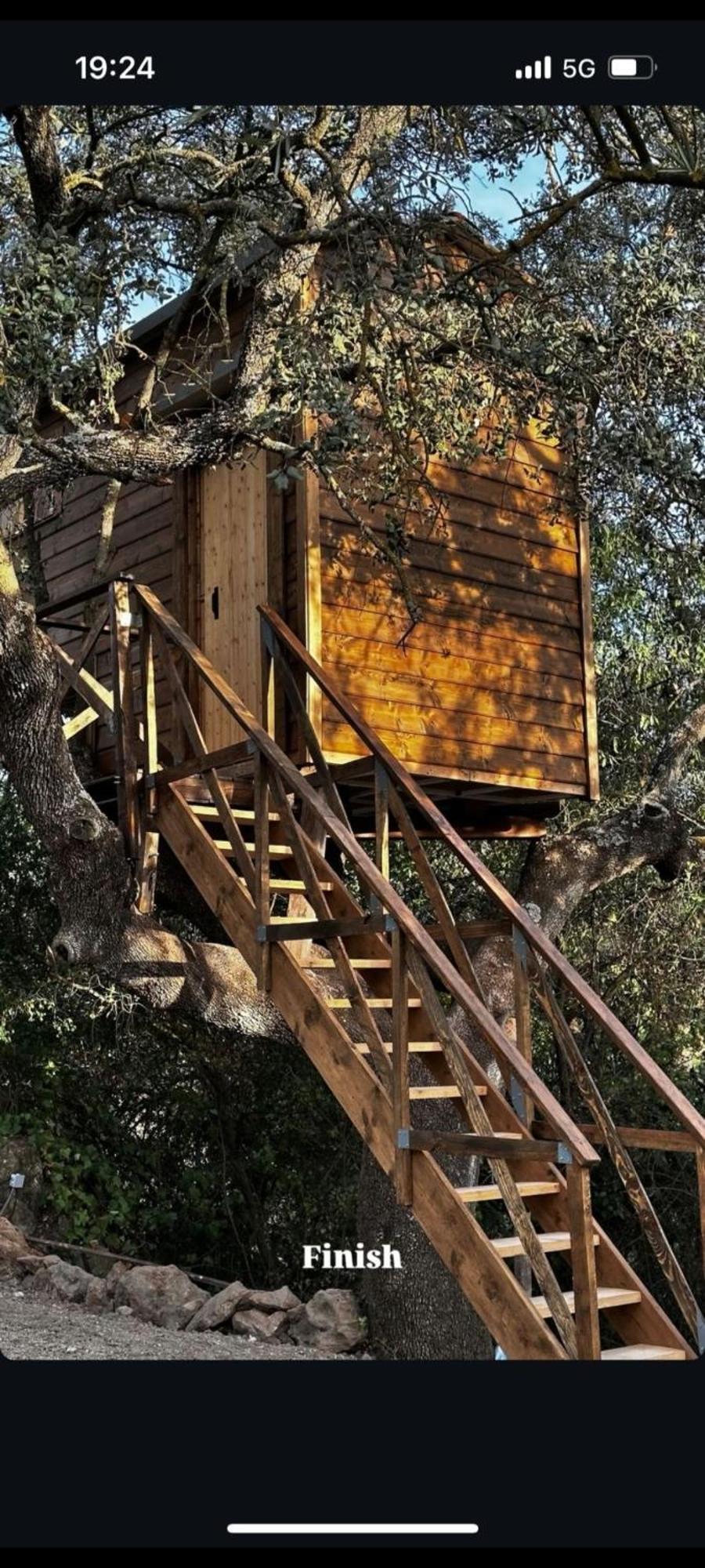 Cabana Del Arbol Lavagarural Villanueva del Rosario ภายนอก รูปภาพ